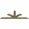 Ekena Millwork Richland Rough Sawn Timber Gable Bracket, Douglas Fir, 60"W x 22"H x 2"D x 4"F, 9/12 Pitch GBW060X22X0204RIC00RDF - alternate 5